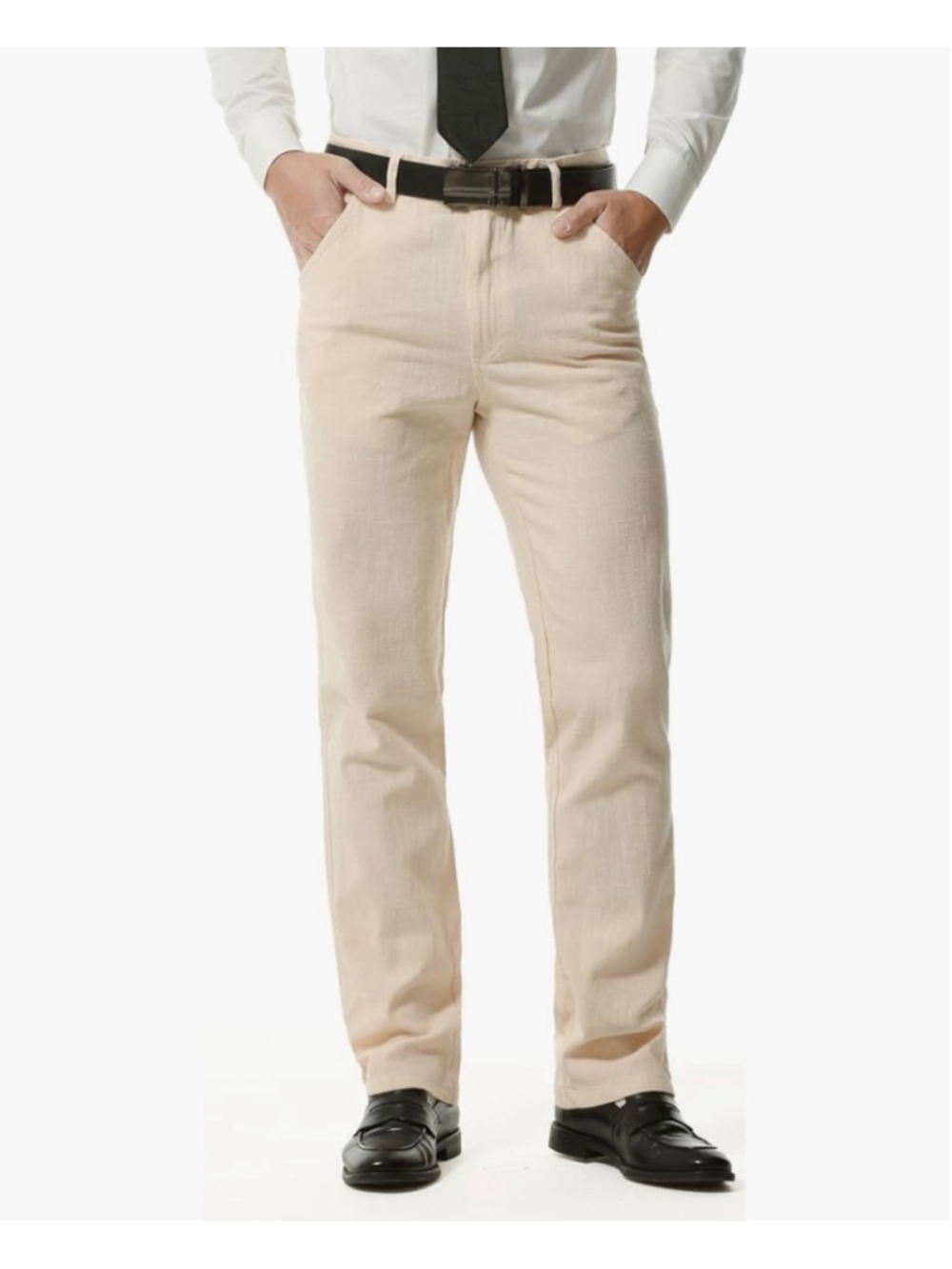 NEW Mens Linen Casual Trousers Casual Pants 34/30